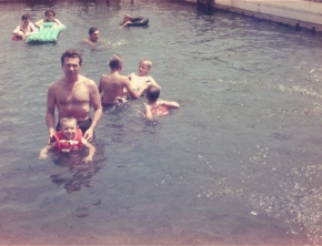 Dad & Me in the pool