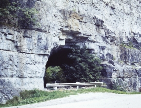 Old bridge entrance