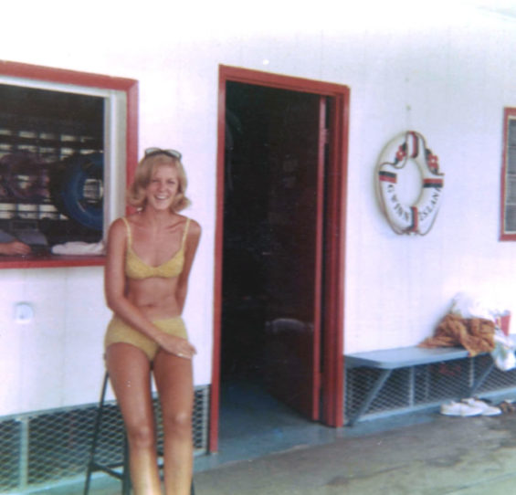 Cathy Cooper at Gwinn Island Pool 2